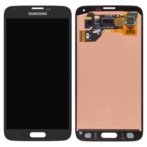 Дисплей для Samsung G900A Galaxy S5, G900F, G900H, G900I, G900T с сенсором черный (TFT) - 539552