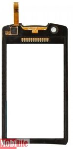 Сенсорное стекло (тачскрин) для Samsung S5620 Monte Черный OR