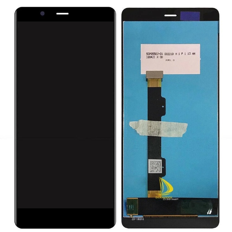 Дисплей для Nokia 5.1 Dual Sim (TA-1075, TA-1061) с сенсором Черный - 559918