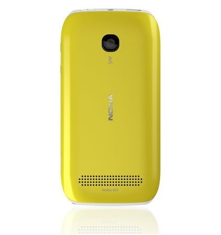 Корпус Nokia Lumia 603 (желтый) - 560219