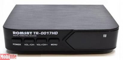 Тюнер T2 Romsat TR-0017HD (DVB-T2, T)