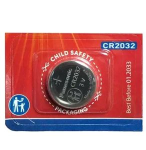 Батарейка Panasonic CR2032 bat (3V) Lithium (цена за 1 елемент) - 532616