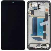 Дисплей Xiaomi Poco M8 Pro 5G с сенсором и рамкой, black, оригинал