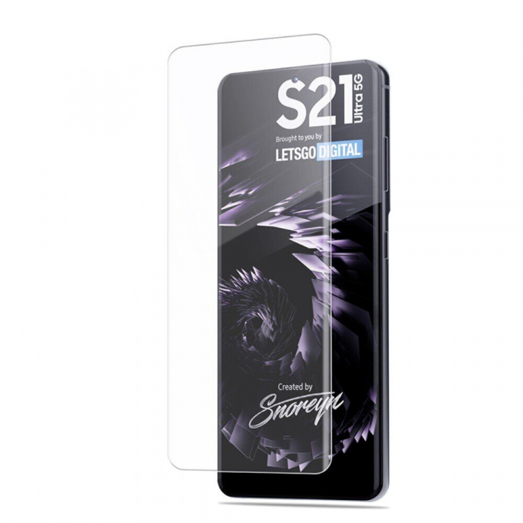 Защитное стекло Samsung G998 Galaxy S21 Ultra, 3D - 563795