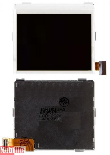 Дисплей (экран) для Blackberry 9700, 9780, 9790, белый, ver 002 - 536401