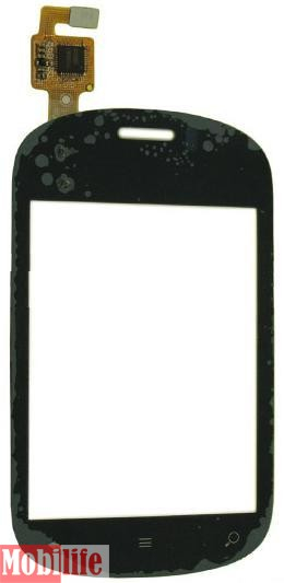 Сенсорное стекло (тачскрин) для Alcatel OneTouch 908 чёрный