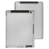 Задняя крышка Apple iPad 3 3G (A1430) серебристая