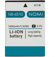 Аккумулятор для Nomi NB-4510, i4510 Beat M, 1600mAh