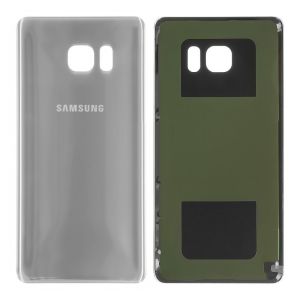 Задняя крышка Samsung N930F Galaxy Note 7 серебристая - 553247