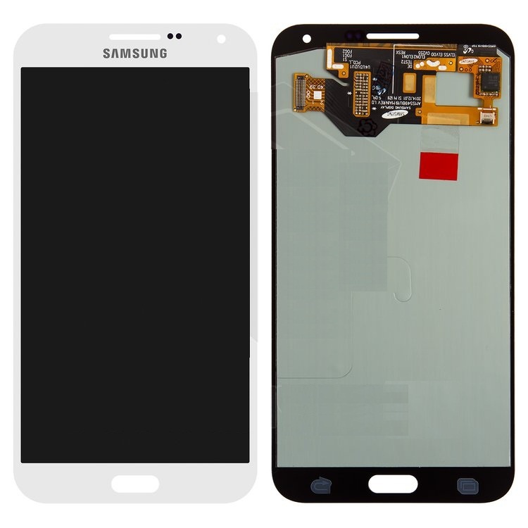 Дисплей для Samsung E700 Galaxy E7, E7000, E700F Galaxy E7, E700H, E700M с сенсором белый - 549747