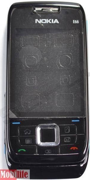 Корпус для Nokia E66 Черный Best - 532216