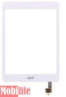 Сенсорное стекло (тачскрин) для Acer Iconia Tab A1-830 белый