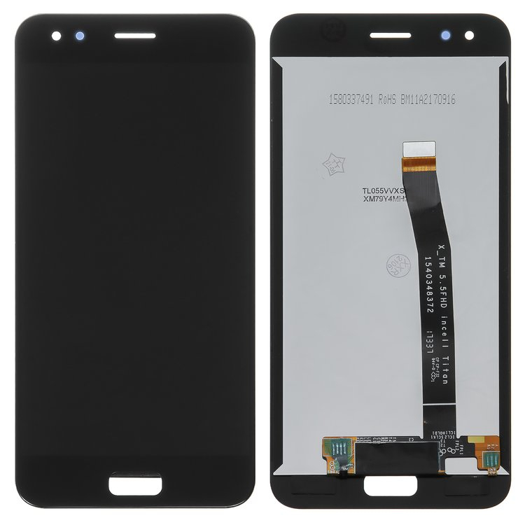 Дисплей для Asus ZenFone 4 (ZE554KL) с сенсором Черный - 564985