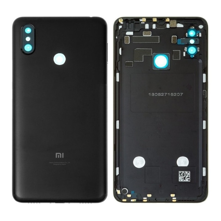 Задняя крышка Xiaomi Mi Max 3 черная - 557435