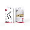 Дата-кабель USB XO NB208B 60W Type-C to Type-C м'який силіконовий black - 914508