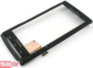 Сенсорное стекло (тачскрин) для Sony Ericsson X10 Черный OR