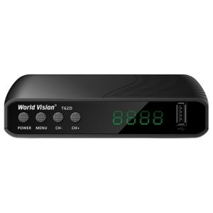 Тюнер World Vision T62D (DVB-T2, T) - 551950 Тюнер World Vision T62D (DVB-T2, T) - 551950