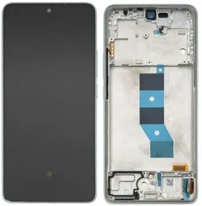 Дисплей Xiaomi Redmi Note 14 5G с сенсором и рамкой, Green, оригинал - 924746