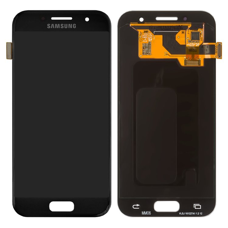 Дисплей для Samsung A320 Galaxy A3 2017, A320F, A320Y c сенсором Черный (Oled) - 563298