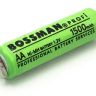 Акумулятор промисловый Bossman AA 1.2V 1500mAh (з контактами) - 564887