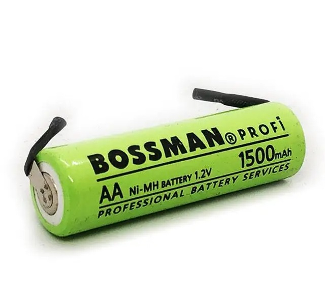 Аккумулятор промышленный Bossman AA 1.2V 1500mAh (с контактами) - 564887