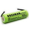 Акумулятор промисловый Bossman AA 1.2V 1500mAh (з контактами) - 564887