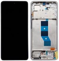 Дисплей Xiaomi Redmi Note 14 5G с сенсором и рамкой, Purple, оригинал