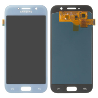 Дисплей для Samsung A520 Galaxy A5 2017 c сенсором голубой (light blue) Oled