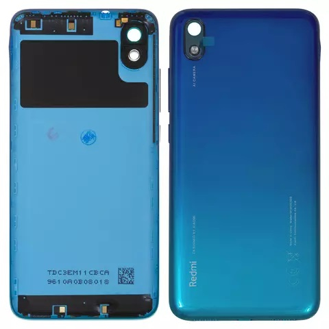 Задняя крышка Xiaomi Redmi 7a голубая - 563600