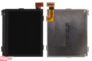 Дисплей (екран) для Blackberry 9700, 9780, 9790, чорний, ver 004 - 536405