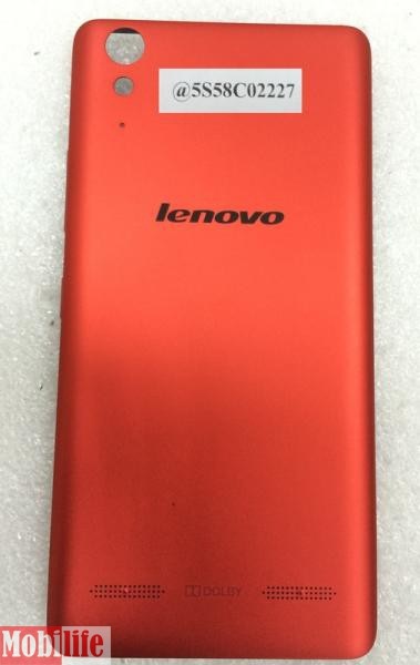 Задняя крышка Lenovo A6000 (red) - 547073