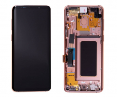 Дисплей для Samsung G965F Galaxy S9+ (Plus) с сенсором и рамкой Фиолетовый (Oled)