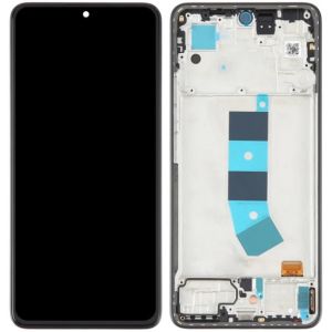 Дисплей Xiaomi Redmi Note 13 4G с сенсором и рамкой, черный, оригинал - 914814