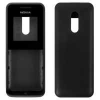 Корпус Nokia 105, TA-1203 черный передняя и задняя панель