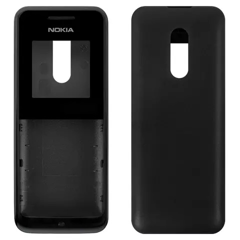 Корпус Nokia 105 чорний передня і задня панель - 540957