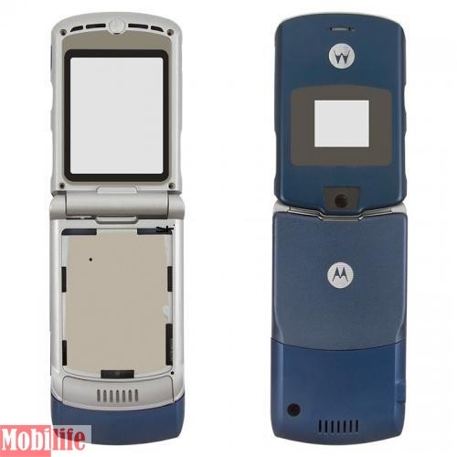 Корпус для Motorola V3 синий - 534202