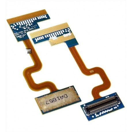 Шлейф Samsung J400 межплатный, с компонентами - 524547