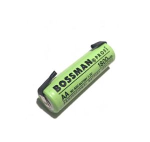 Акумулятор промисловый Bossman AA 1.2V 1800mAh (з контактами) - 564889