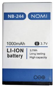 Аккумулятор для Nomi NB-244, i244, 1000мАч - 551349 Аккумулятор для Nomi NB-244, i244, 1000мАч - 551349