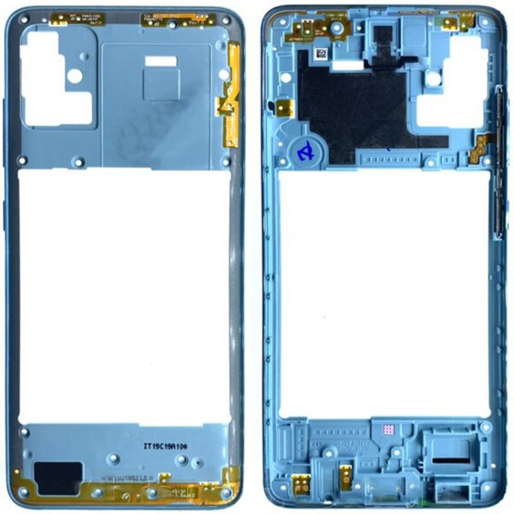 Рамка дисплея Samsung A515F Galaxy A51 2019 Синій - 563102