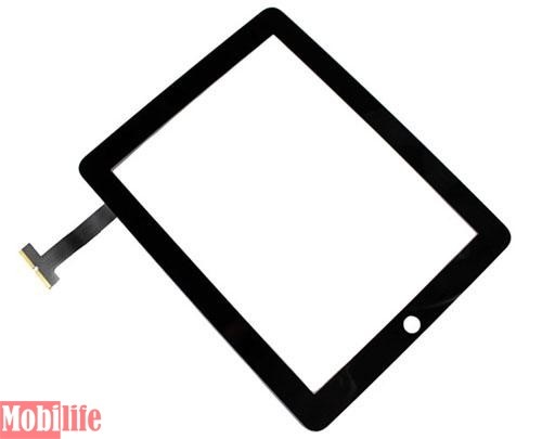 Сенсорное стекло (тачскрин) для планшета iPad 1 + Len orig