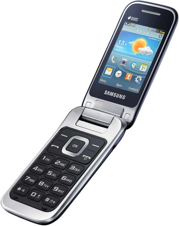 Samsung C3592 Duos cobalt Черный - 