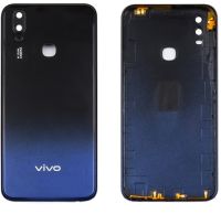Задняя крышка Vivo Y11 2019 со стеклом камеры Aqua Blue