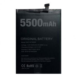 Акумулятор Doogee BL5500 Lite (BAT18735500) 5500mAh Оригінал - 563401 Акумулятор Doogee BL5500 Lite (BAT18735500) 5500mAh Оригінал - 563401
