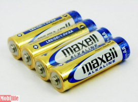 Батарейка Maxell AA R06 4шт Цена упаковки.
