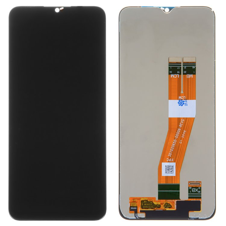 Дисплей для Samsung A025 Galaxy A02s 2021, M025 Black M02s с сенсором Черный Оригинал GH81-18456A, GH82-20118A - 565387