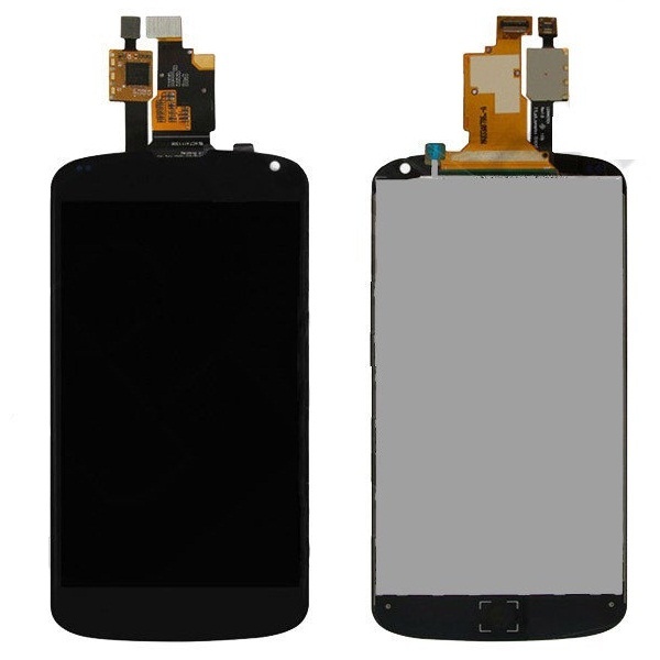 Дисплей LG E960 Nexus 4 з сенсором чорний - 535709