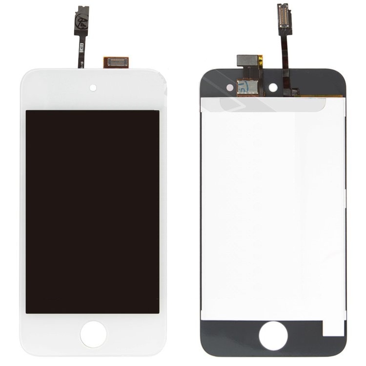 Дисплей для Apple iPod Touch 4G белый с сенсором - 537009
