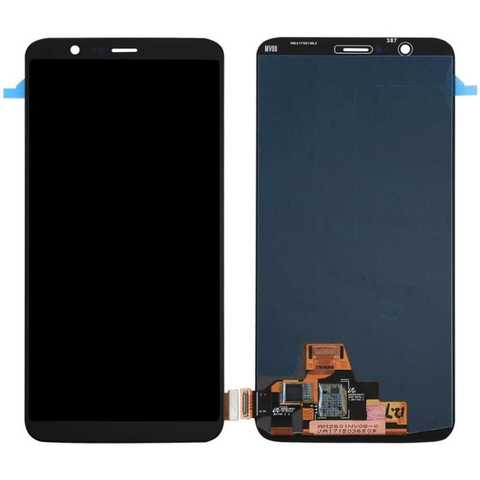 Дисплей для OnePlus 5T A5010 с сенсором Черный (TFT) - 556939