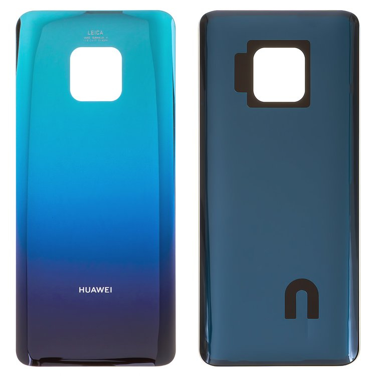 Задняя крышка Huawei Mate 20 Pro черная, синяя LYA-L29 - 559229